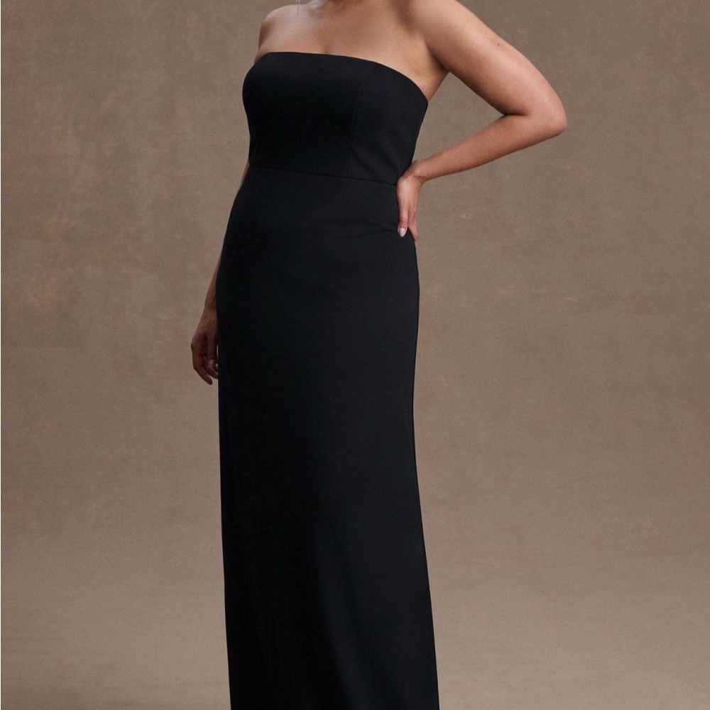 BHLDN Black Strapless Maxi Dress - Picture 2 of 4